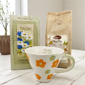 Presentset Tack (mugg