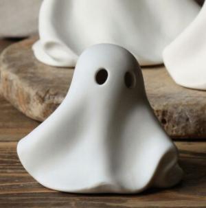Ghost Spökdekoration (9x8x7cm)- Majas lyktor/ Barncancerfonden