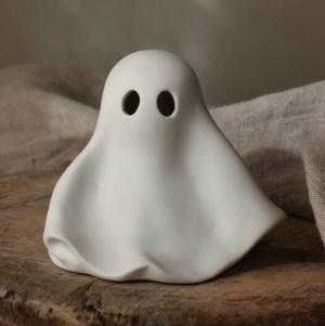 Ghost Spökdekoration (11x11x10)- Majas lyktor/ Barncancerfonden